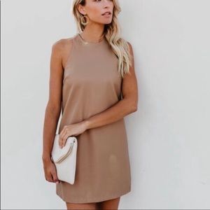 VICI COLLECTION faux leather dress